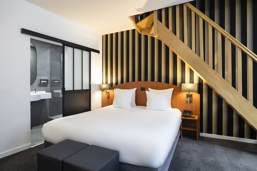 Quarto do Hotel Aris Grand-Place
